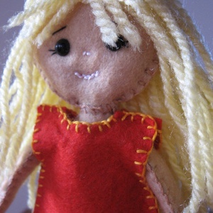 Anasztázia - játékbaba - játék & sport - baba & babaház - baba - Meska.hu