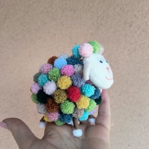 Húsvéti bárány  - ünnepi díszek, dekorációk - húsvéti díszek és dekorációk - húsvéti asztaldíszek - Meska.hu