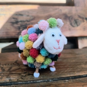 Húsvéti bárány  - ünnepi díszek, dekorációk - húsvéti díszek és dekorációk - húsvéti asztaldíszek - Meska.hu