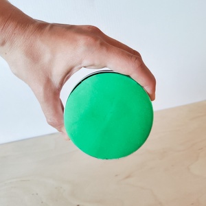 MacskaMancs gyurma - zöld - játék & sport - készségfejlesztő és logikai játék - oktató játékok - Meska.hu