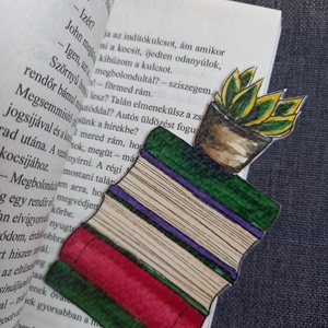 Akvarell könyvjelző, laminálva., Művészet, Festmény, Akvarell, Festészet, MESKA