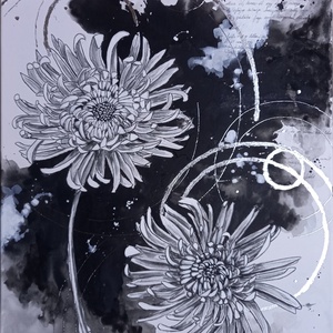 Emlékszem Rád! 2., Művészet, Festmény, Festmény vegyes technika, , MESKA