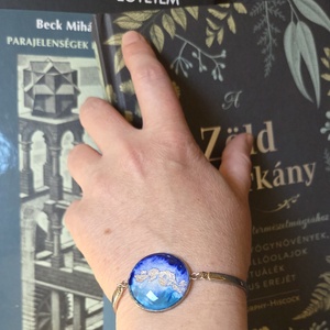 Ezüstpart - ékszer - karkötő - karkötő medállal - Meska.hu