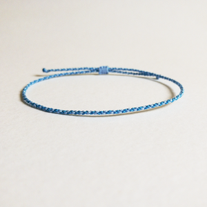 Light Sapphire - Bermuda Blue karkötő (vékony) - Meska.hu