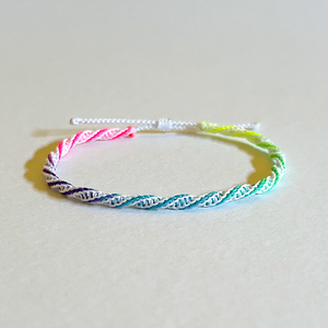 Multicolor - White DNS karkötő (vékony) - Meska.hu