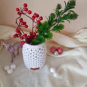 Makramé asztaldísz - otthon & életmód - dekoráció - asztal és polc dekoráció - asztaldísz - Meska.hu