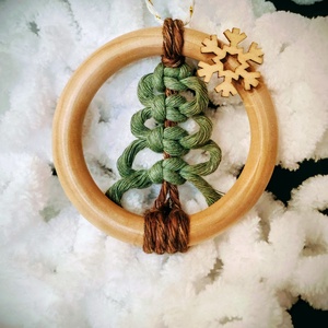 Karácsonyi függődísz  - Meska.hu