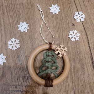 Karácsonyi függődísz  - karácsony - karácsonyi lakásdekoráció - karácsonyfadíszek - Meska.hu