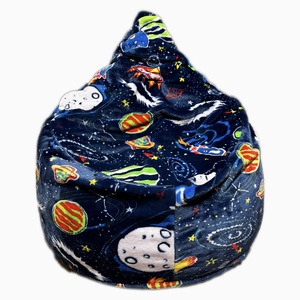 Babzsákfotel bolygós - űrhajós mintával - otthon & életmód - bútor - babzsák - babzsákfotel  - Meska.hu