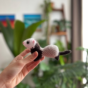 Horgolt görényke!, Játék & Sport, Plüssállat & Játékfigura, Más figura, , MESKA