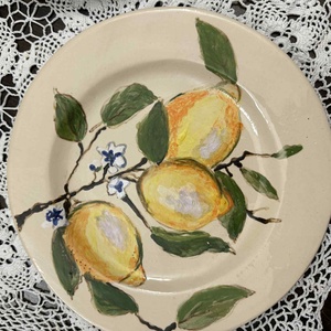 Tálaló tányér - otthon & életmód - konyhafelszerelés, tálalás - tálalás - tányér & étkészlet - Meska.hu