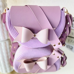 Különleges női táska, valódi bőr kiegészítőkkel - táska & tok - kézitáska & válltáska - vállon átvethető táska - Meska.hu