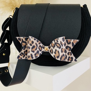 Különleges női táska, valódi bőr kiegészítőkkel - Meska.hu