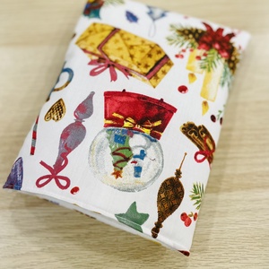 Karácsonyi ölelhető könyvtok  - otthon & életmód - papír, írószer - könyv- és füzetborító - Meska.hu