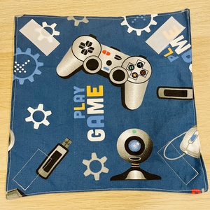Gamer újraszalvéta, Táska & Tok, Uzsonna- & Ebéd tartó, Szendvics csomagoló, Varrás, MESKA