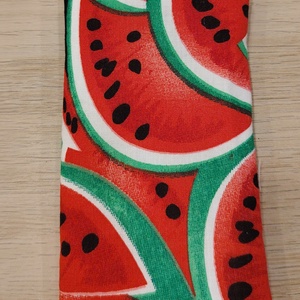 Dinnyés zsepitartó  - táska & tok - pénztárca & más tok - zsebkendőtartó tok - Meska.hu