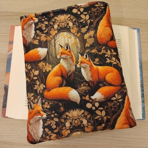 Vízhatlan ölelhető könyvtok (rókás)), Könyv & Zene, Könyvtok, Varrás, MESKA