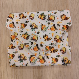 Méhecske  újraszalvéta - táska & tok - uzsonna- & ebéd tartó - szendvics csomagoló - Meska.hu