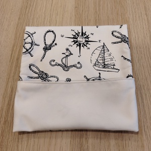 Tengerész nasi tasak - táska & tok - uzsonna- & ebéd tartó - szendvics csomagoló - Meska.hu