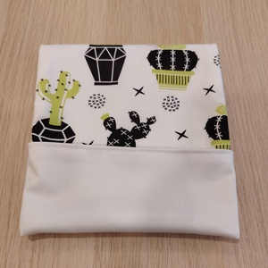 Kaktuszos nasi tasak - táska & tok - uzsonna- & ebéd tartó - szendvics csomagoló - Meska.hu