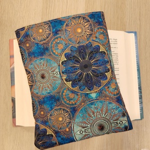 Vízhatlan ölelhető könyvtok (mandalás)), Könyv & Zene, Könyvtok, Varrás, MESKA