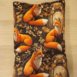 Nagy zárható vízhatlan könyvtok/ tablet tok  (róka))  - otthon & életmód - papír, írószer - könyv- és füzetborító - Meska.hu