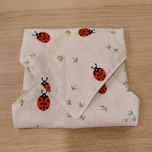 Katicás újraszalvéta - táska & tok - uzsonna- & ebéd tartó - szendvics csomagoló - Meska.hu