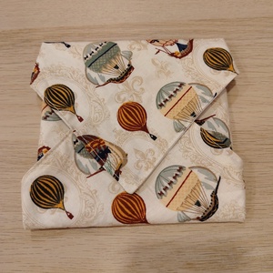 Hőlégballonos újraszalvéta - táska & tok - uzsonna- & ebéd tartó - szendvics csomagoló - Meska.hu