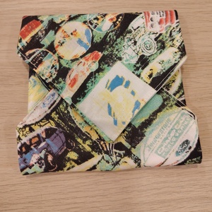 Retro autós újraszalvéta - táska & tok - uzsonna- & ebéd tartó - szendvics csomagoló - Meska.hu