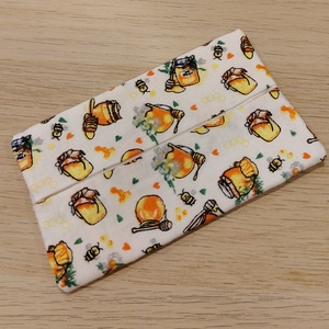 Méhecskés zsepitartó, Táska & Tok, Pénztárca & Más tok, Zsebkendőtartó tok, Varrás, MESKA