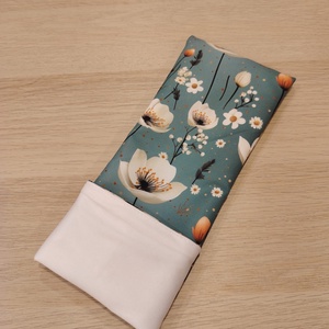 Virágos evőeszköz tartó - táska & tok - uzsonna- & ebéd tartó - evőeszköz tartó - Meska.hu