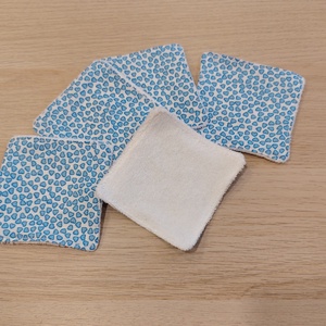 Szivecskés arctisztító párnácskák, Szépségápolás, Arcápolás, Arctisztító korong, Varrás, MESKA