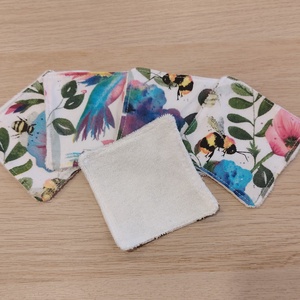 Növényes arctisztító párnácskák - Meska.hu