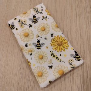 Méhecskés zsepitartó - táska & tok - pénztárca & más tok - zsebkendőtartó tok - Meska.hu