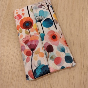 Virágos zsepitartó, Táska & Tok, Pénztárca & Más tok, Zsebkendőtartó tok, Varrás, MESKA
