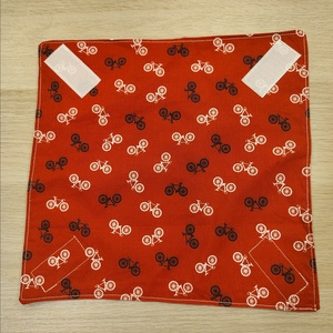 Biciklis újraszalvéta - táska & tok - uzsonna- & ebéd tartó - szendvics csomagoló - Meska.hu