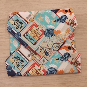 Utazás újraszalvéta - táska & tok - uzsonna- & ebéd tartó - szendvics csomagoló - Meska.hu