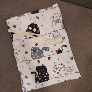 Cicás kenyeres zsák  - táska & tok - bevásárlás & shopper táska - kenyeres zsák - Meska.hu