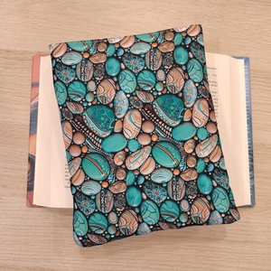 Vízhatlan ölelhető könyvtok (kavicsok)), Könyv & Zene, Könyvtok, Varrás, MESKA