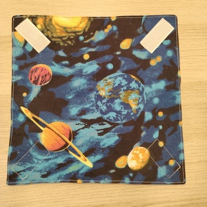 Bolygós újraszalvéta, Táska & Tok, Uzsonna- & Ebéd tartó, Szendvics csomagoló, Varrás, MESKA