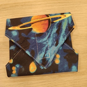 Bolygós újraszalvéta - táska & tok - uzsonna- & ebéd tartó - szendvics csomagoló - Meska.hu