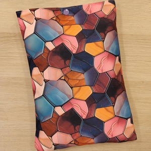 Nagy zárható vízhatlan könyvtok/tablet tok  (üveg mozaik)  - otthon & életmód - papír, írószer - könyv- és füzetborító - Meska.hu