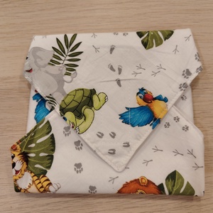 Vadon újraszalvéta - táska & tok - uzsonna- & ebéd tartó - szendvics csomagoló - Meska.hu