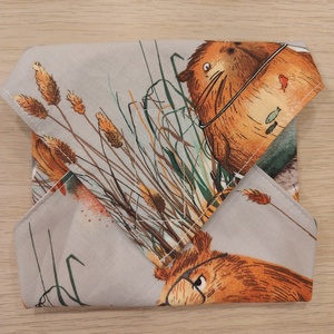 Capibara újraszalvéta - táska & tok - uzsonna- & ebéd tartó - szendvics csomagoló - Meska.hu