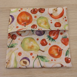 Gyümölcsös nasi tasak, Táska & Tok, Uzsonna- & Ebéd tartó, Szendvics csomagoló, , MESKA