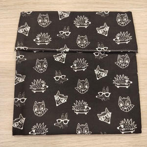 Vidám állatok nasi tasak, Táska & Tok, Uzsonna- & Ebéd tartó, Szendvics csomagoló, , MESKA