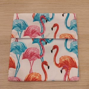 Flamingós nasi tasak, Táska & Tok, Uzsonna- & Ebéd tartó, Szendvics csomagoló, , MESKA