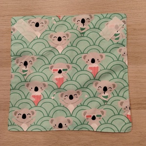 Koalák a moziban újraszalvéta, Táska & Tok, Uzsonna- & Ebéd tartó, Szendvics csomagoló, Varrás, MESKA