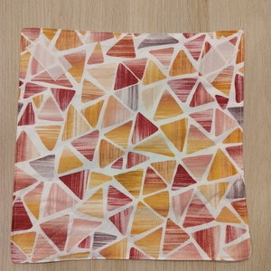 Háromszög újraszalvéta - táska & tok - uzsonna- & ebéd tartó - szendvics csomagoló - Meska.hu