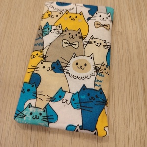 Macskás zsepitartó - táska & tok - pénztárca & más tok - zsebkendőtartó tok - Meska.hu